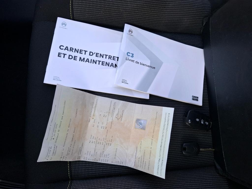 Citroen C3 PureTech 83 ch BVM5 You 2024