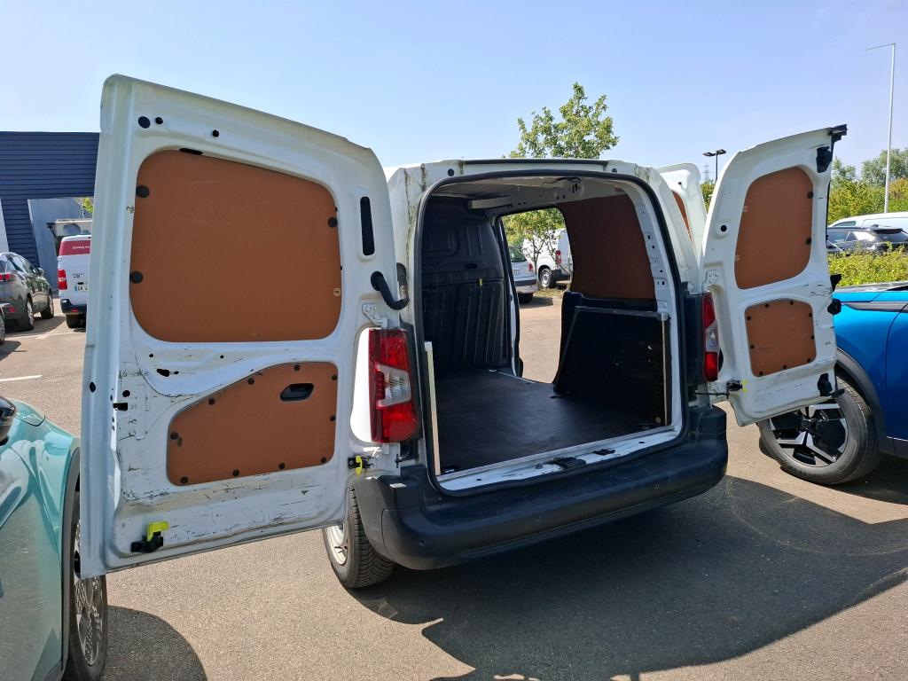 Peugeot PARTNER FOURGON STANDARD 650 KG BLUEHDI 100 S&S BVM6 ASPHALT 2022