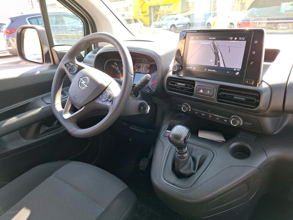 Opel COMBO CARGO 1.5 130 CH S/S L1H1 STANDARD PACK CLIM 2022