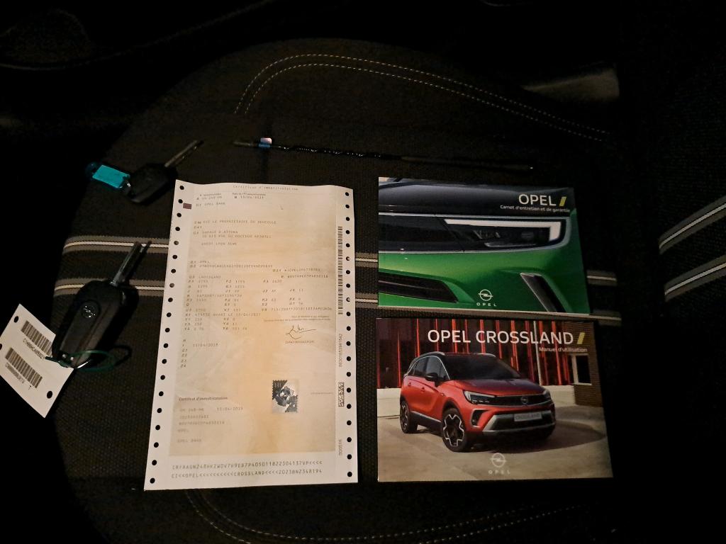 Opel Crossland 1.2 Turbo 110 ch BVM6 Elegance 2023