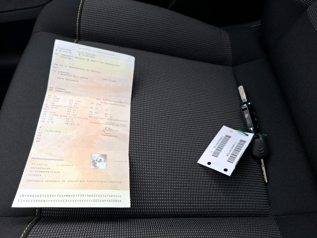 Citroen C3 PureTech 83 ch BVM5 You 2024