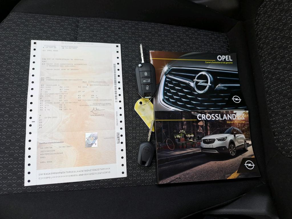 Opel Crossland 1.2 83 ch Edition 2021