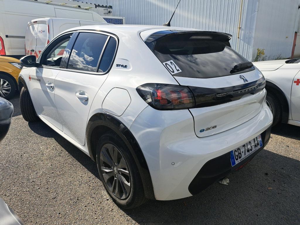 Peugeot 208 Electrique 50 kWh 136ch Style 2021