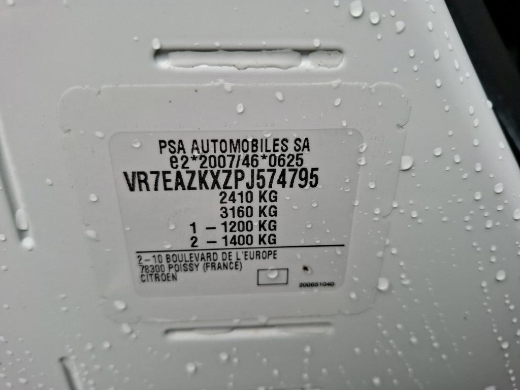 Citroen E-BERLINGO VAN M 800 100 KW (136 CH) BATTERIE 50 KWH  2023