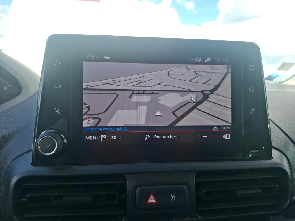 Peugeot PARTNER FOURGON STANDARD 650 KG BLUEHDI 130 S&S EAT8 ASPHALT 2021