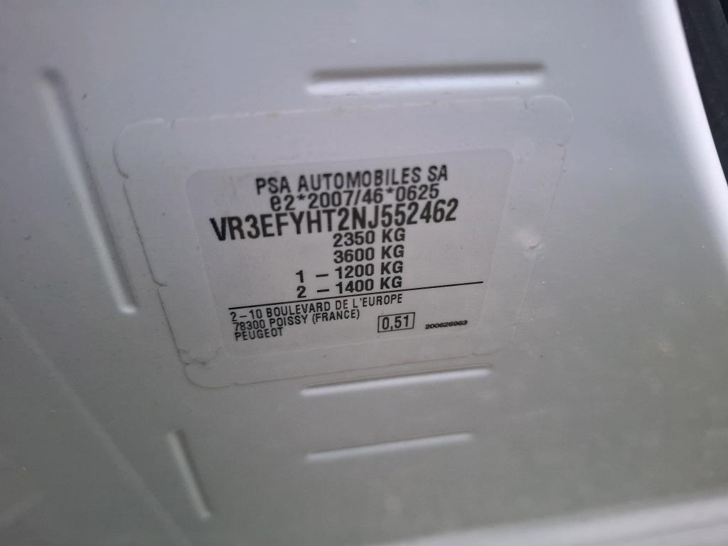 Peugeot PARTNER CA BLUEHDI 100 S&S BVM6  2022