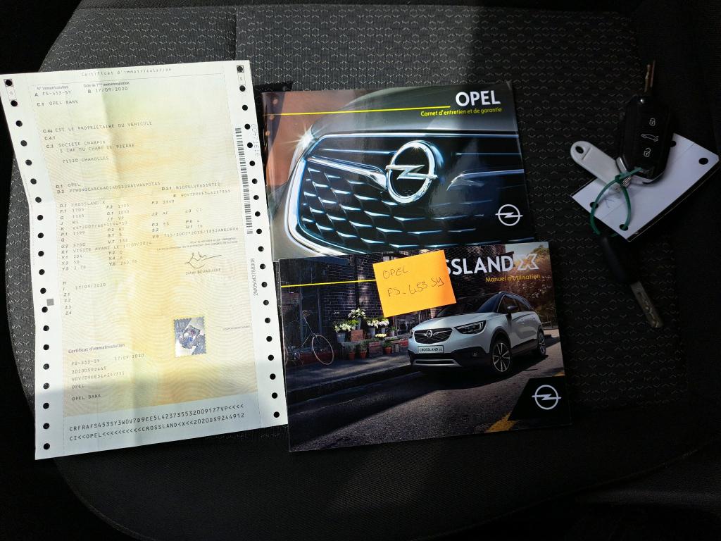 Opel Crossland X 1.2 83 ch Edition 2020