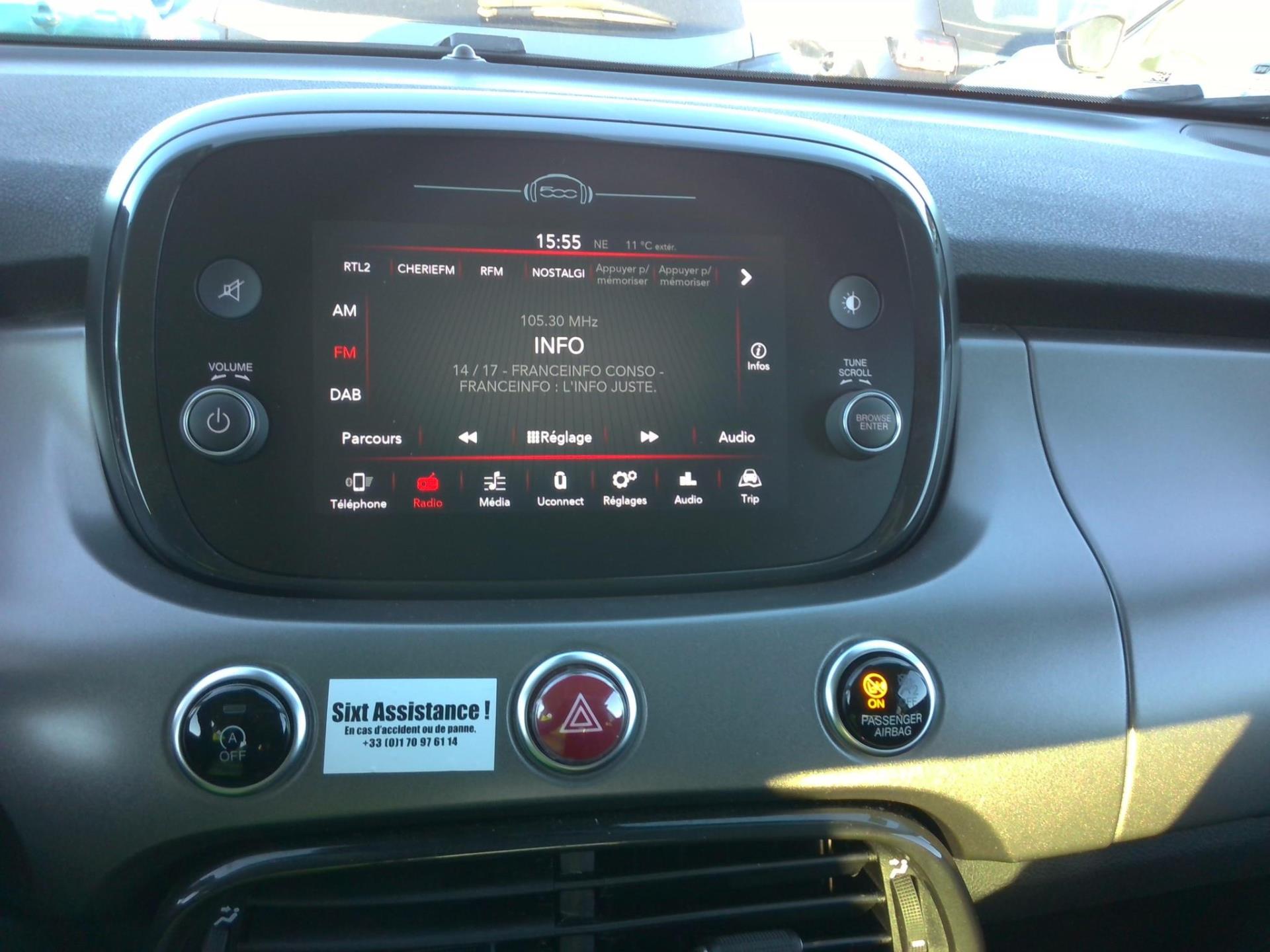 FIAT 500X 1.0 FireFly Turbo T3 120 ch Sport 2023