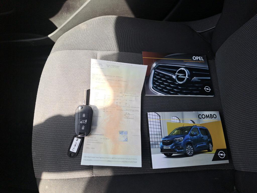 Opel COMBO CARGO 1.5 100 CH S/S L1H1 BVM5 STANDARD PACK CLIM 2020