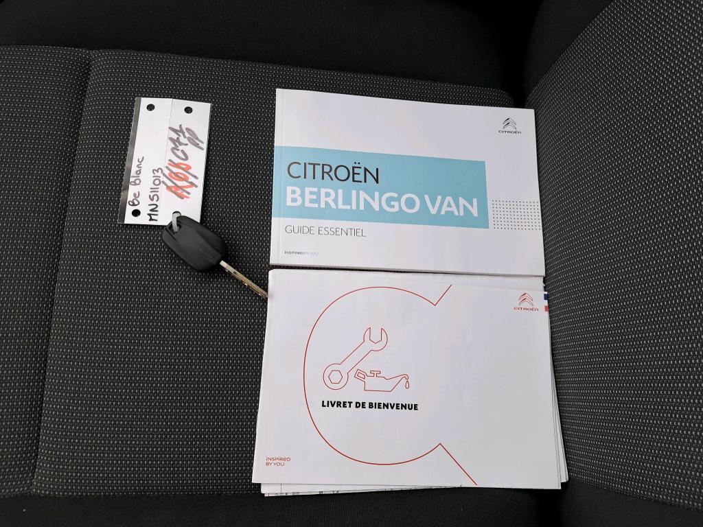 Citroen BERLINGO VAN M 650 BLUEHDI 75 S&S BVM5 CLUB 2021