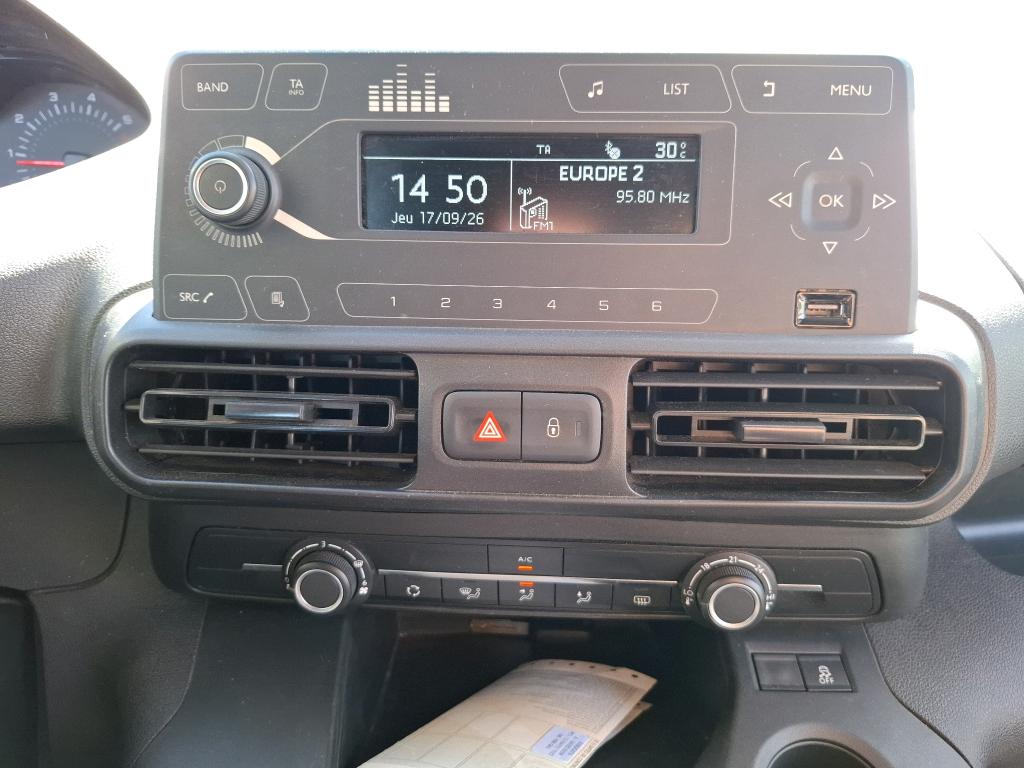 Peugeot PARTNER CA BLUEHDI 100 S&S BVM6 2022