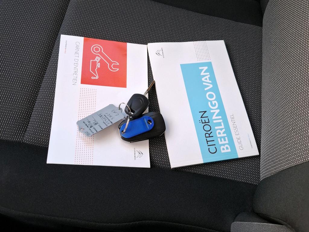 Citroen BERLINGO VAN M 650 BLUEHDI 100 S&S BVM5 CLUB 2020