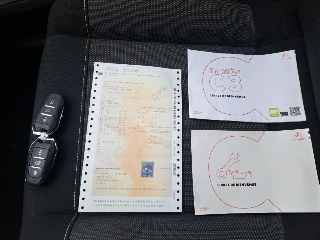Citroen C3 PureTech 83 S&S BVM5 Shine 2022