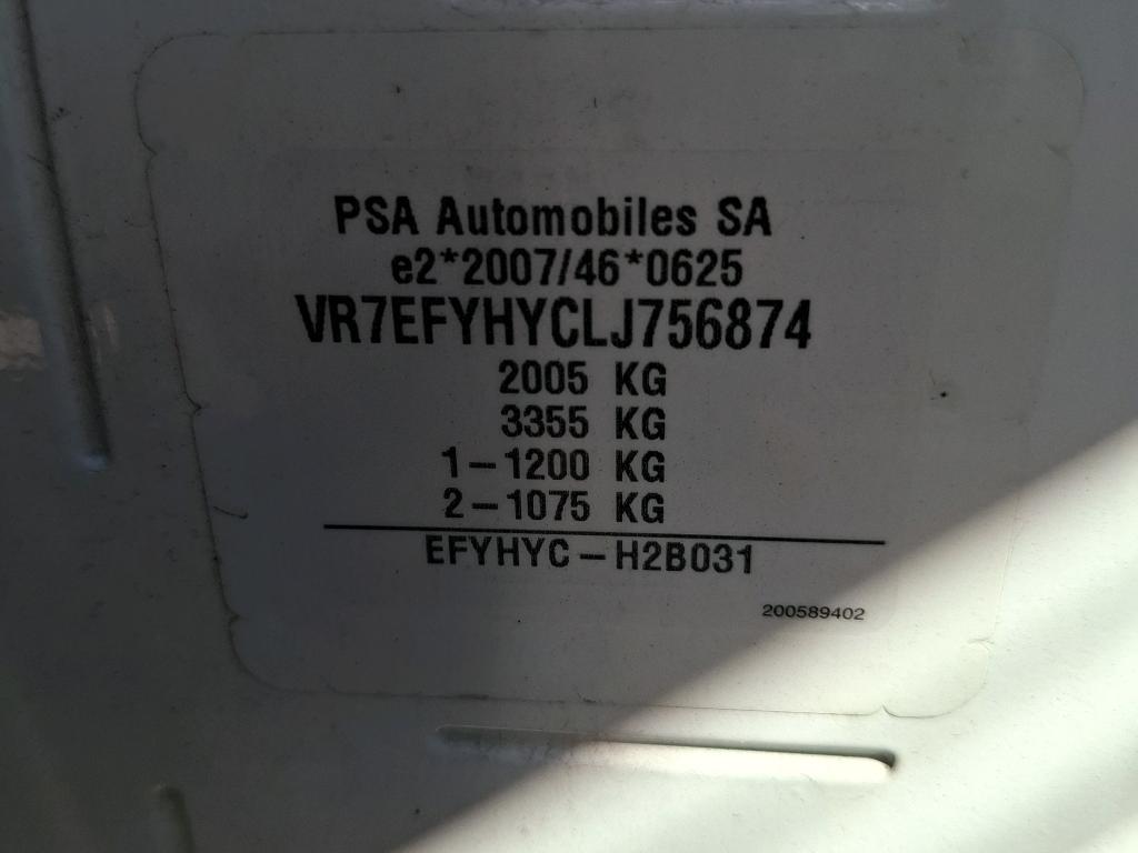 Citroen BERLINGO VAN M 650 BLUEHDI 100 S&S BVM5 CLUB 2020