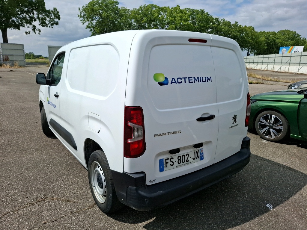 Peugeot PARTNER FOURGON STANDARD 650 KG BLUEHDI 100 S&S BVM5 PREMIUM 2020