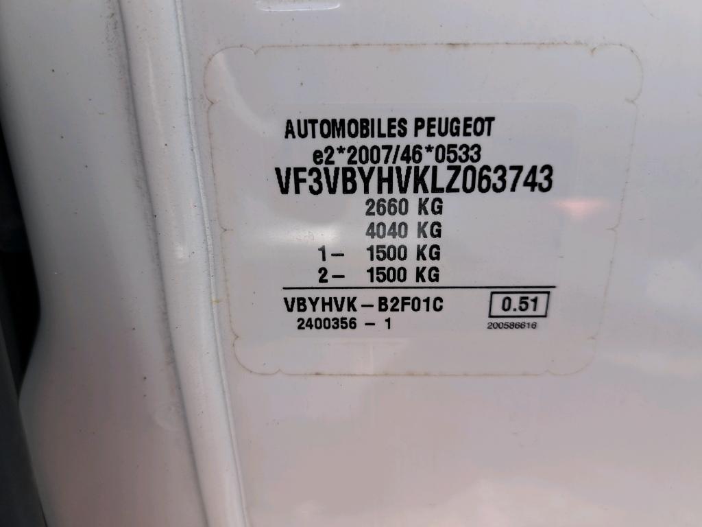 Peugeot EXPERT FGN TOLE STANDARD 1.5 BLUEHDI 120 S&S BVM6 PREMIUM 2020