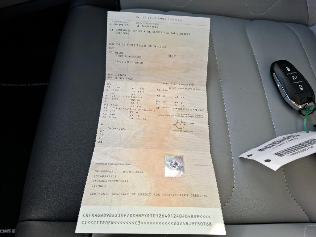 Citroen C3 PureTech 110 EAT6 Elle 2024