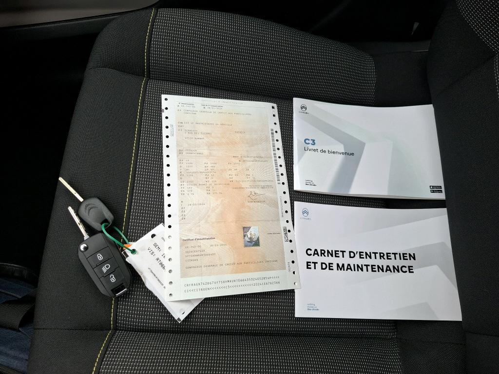 Citroen C3 PureTech 83 ch BVM5 You 2024