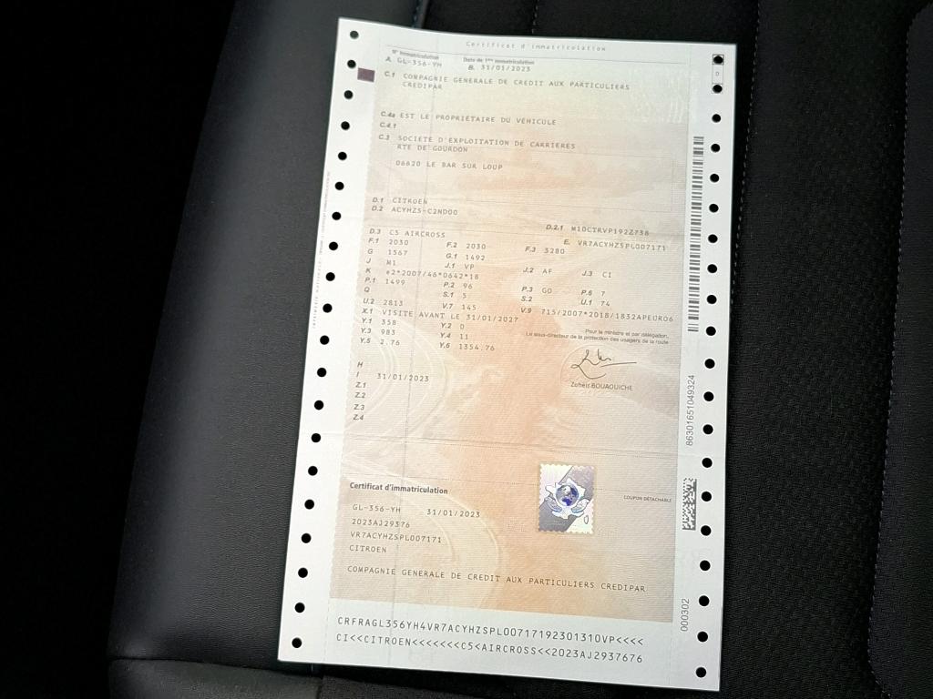 Citroen C5 Aircross BlueHDi 130 S&S EAT8 Feel Pack 2023