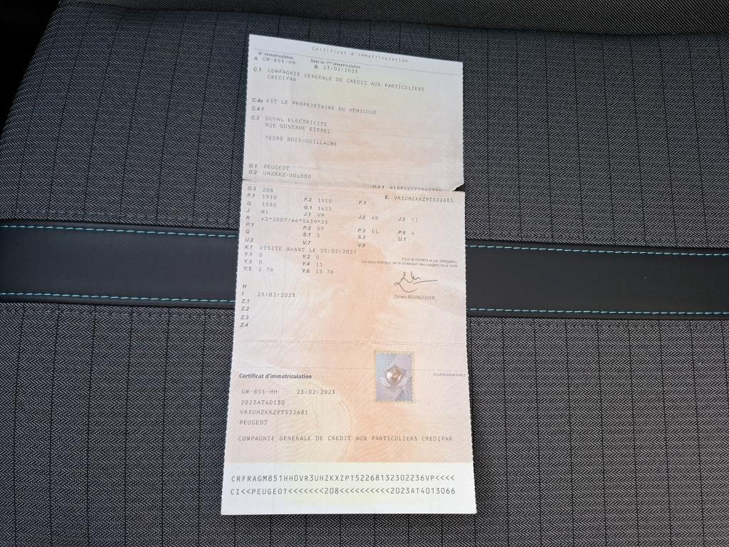 Peugeot 208 Electrique 50 kWh 136ch Allure Pack 2023
