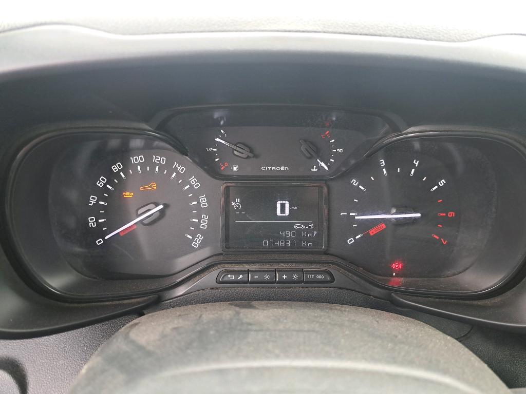 Citroen BERLINGO VAN M 650 BLUEHDI 75 BVM5 CLUB 2019