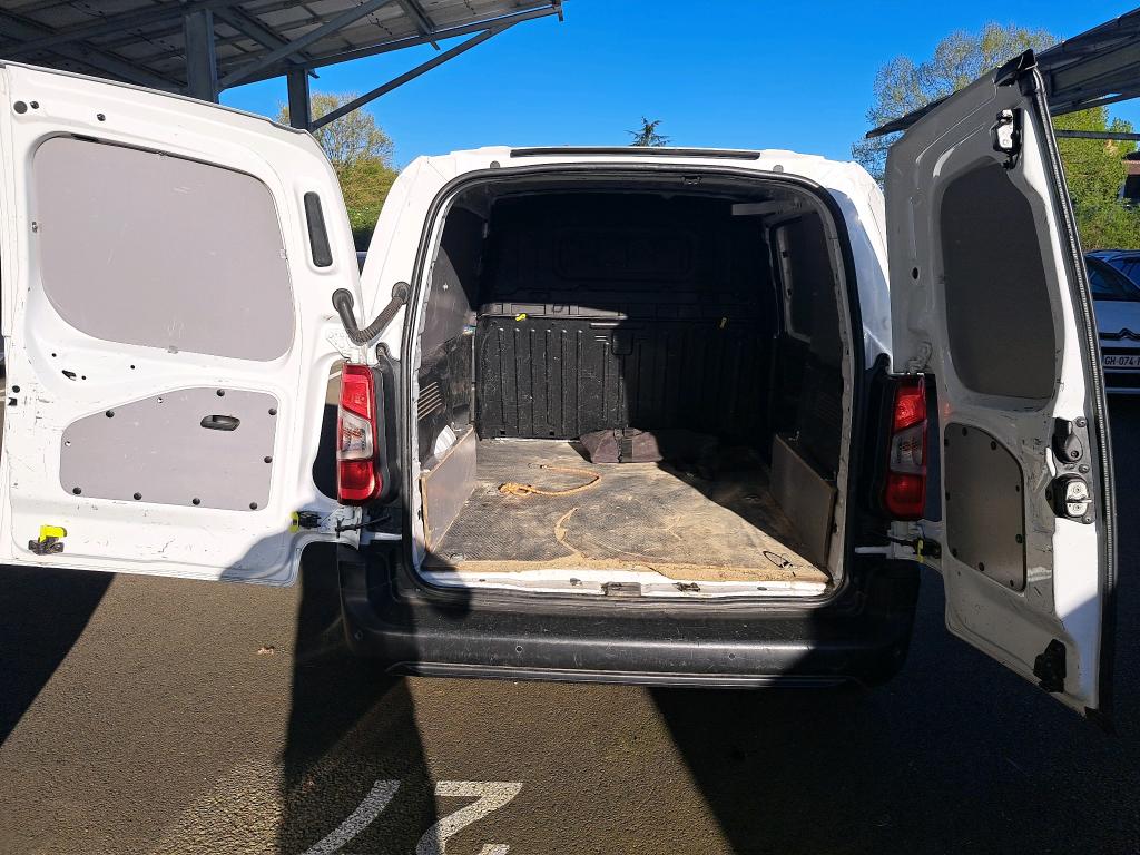 Peugeot PARTNER FOURGON STANDARD 650 KG BLUEHDI 75 BVM5 PREMIUM 2020