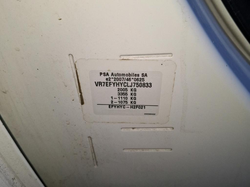 Citroen BERLINGO VAN M 650 BLUEHDI 100 S&S BVM5 CLUB 2020