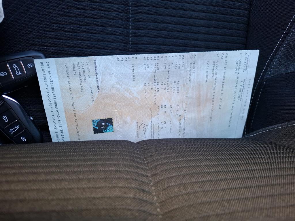 Peugeot 308 SW PureTech 130ch S&S BVM6 Active Pack 2023