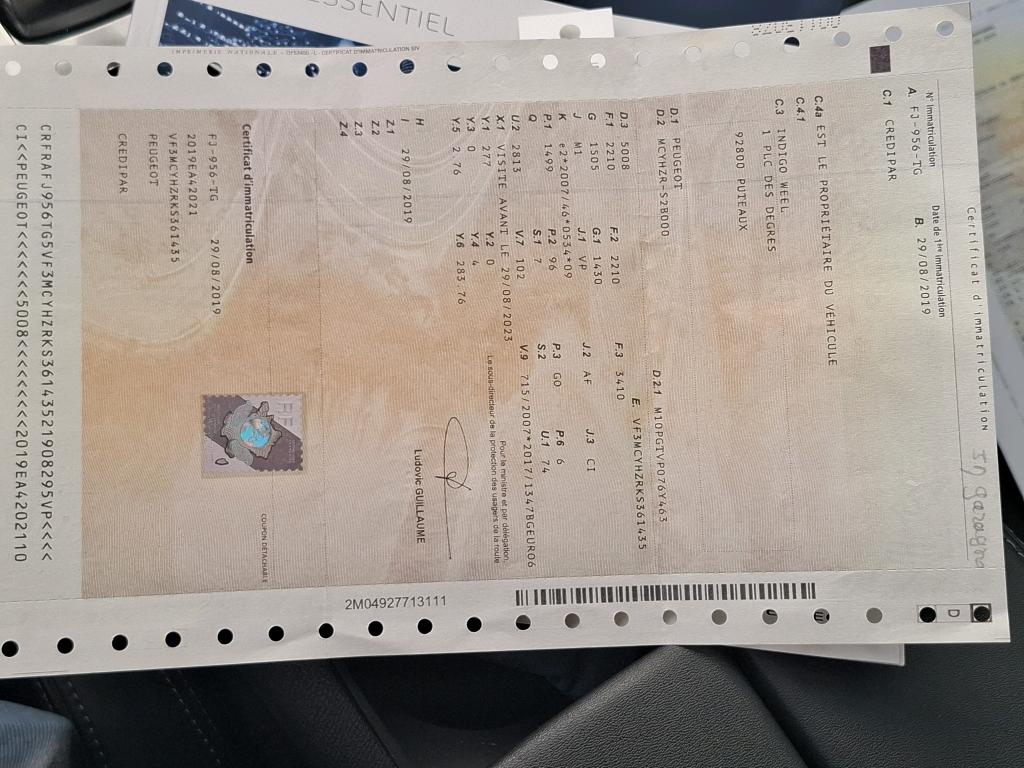 Peugeot 5008 BlueHDi 130ch S&S EAT8 Allure Business 2019