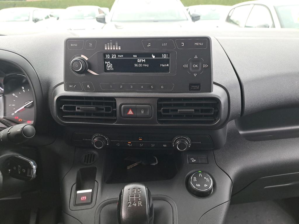 Citroen BERLINGO VAN M 650 BLUEHDI 100 S&S CLUB 2019