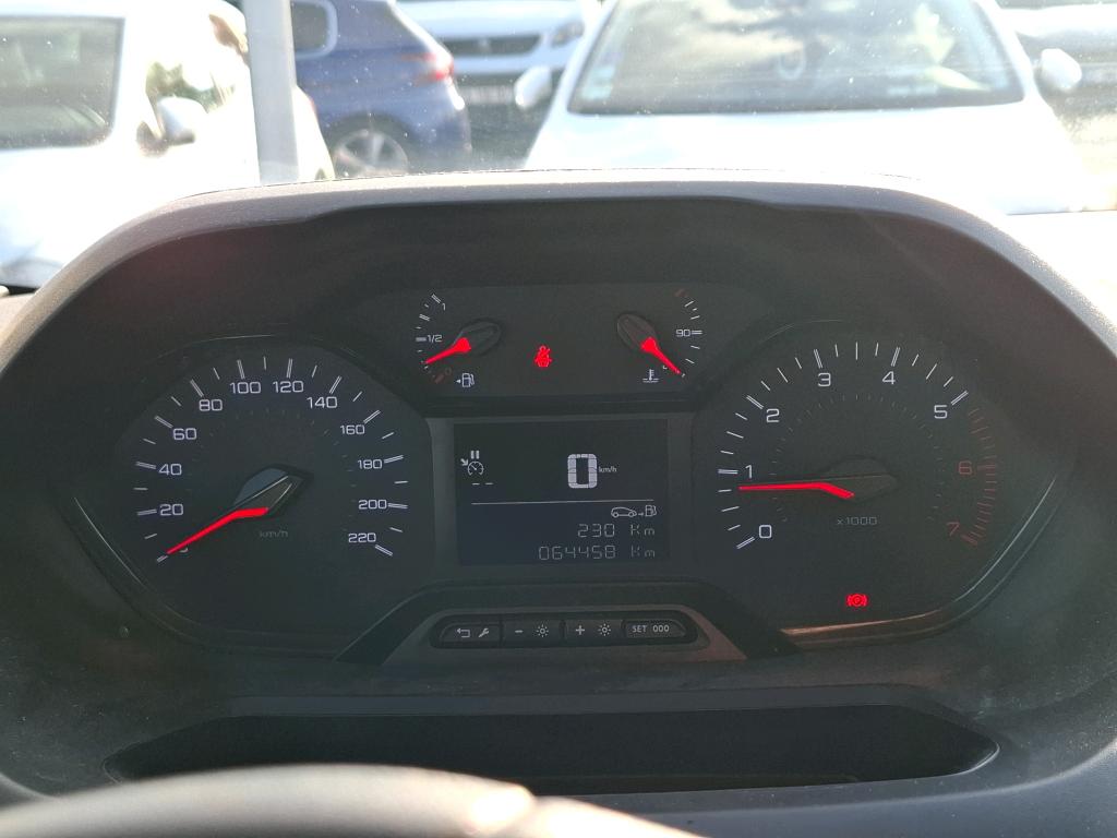 Peugeot PARTNER FOURGON STANDARD 650 KG BLUEHDI 100 S&S BVM5 PREMIUM 2021