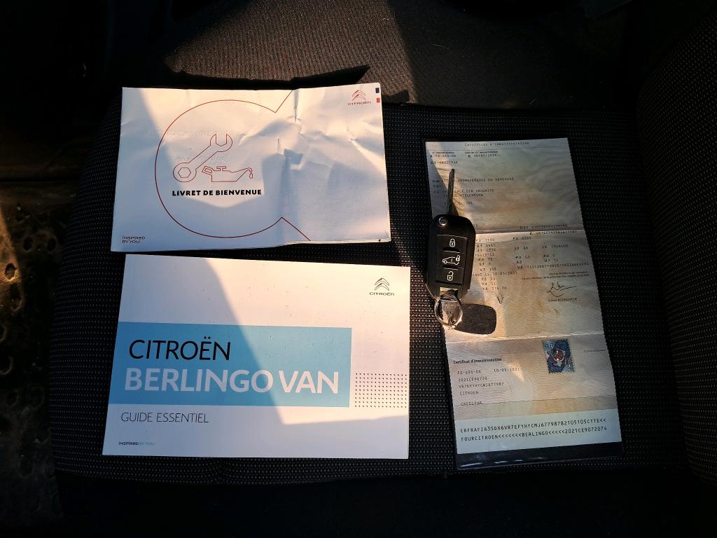 Citroen BERLINGO CA XL BLUEHDI 100 S&S BVM5 CONTROL 2021