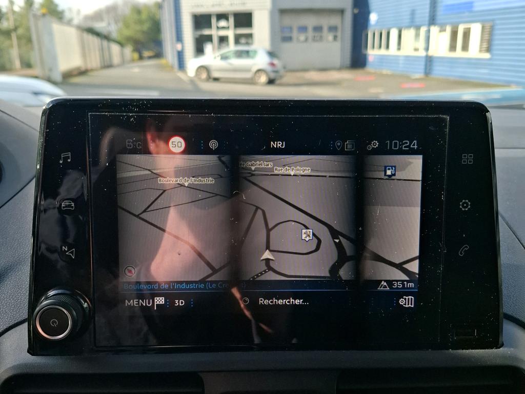 Peugeot PARTNER FOURGON STANDARD 650 KG BLUEHDI 100 S&S BVM5 ASPHALT 2021