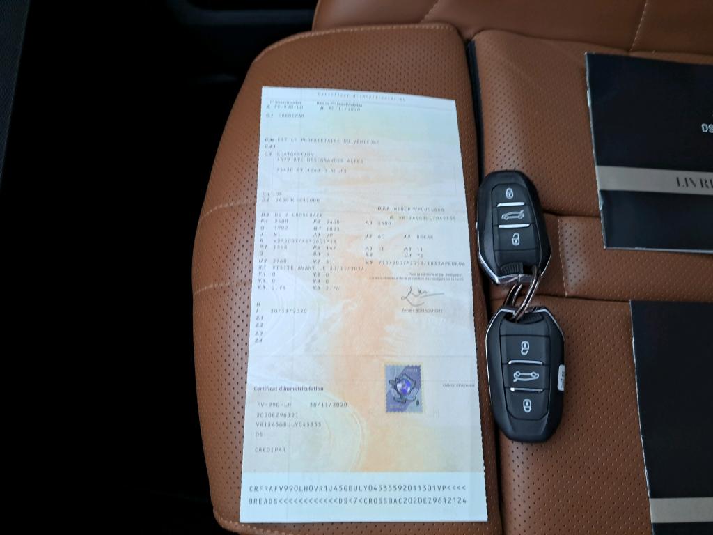 DS DS7 Crossback Hybride E-Tense 300 EAT8 4x4 Grand Chic 2020