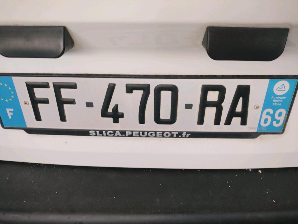 Peugeot PARTNER FOURGON STANDARD 650 KG BLUEHDI 100 S&S BVM5 ASPHALT 2019