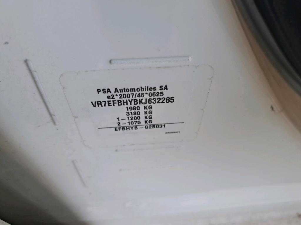 Citroen BERLINGO VAN M 650 BLUEHDI 100 S&S CLUB 2019