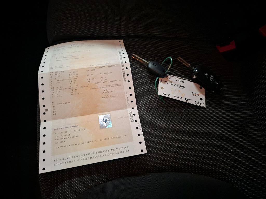 Citroen BERLINGO VAN XL 950 BLUEHDI 130 S&S EAT8 DRIVER 2021