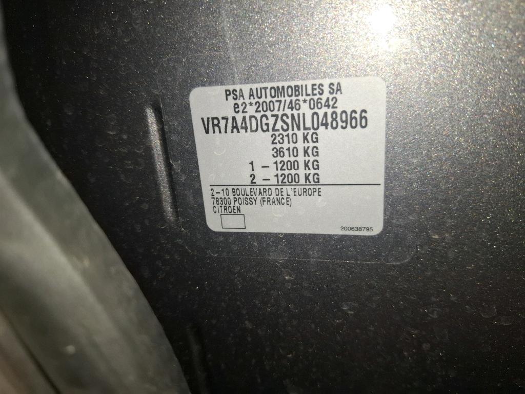 Citroen C5 Aircross Hybride Rechargeable 225 e-EAT8 Feel Pack 2022