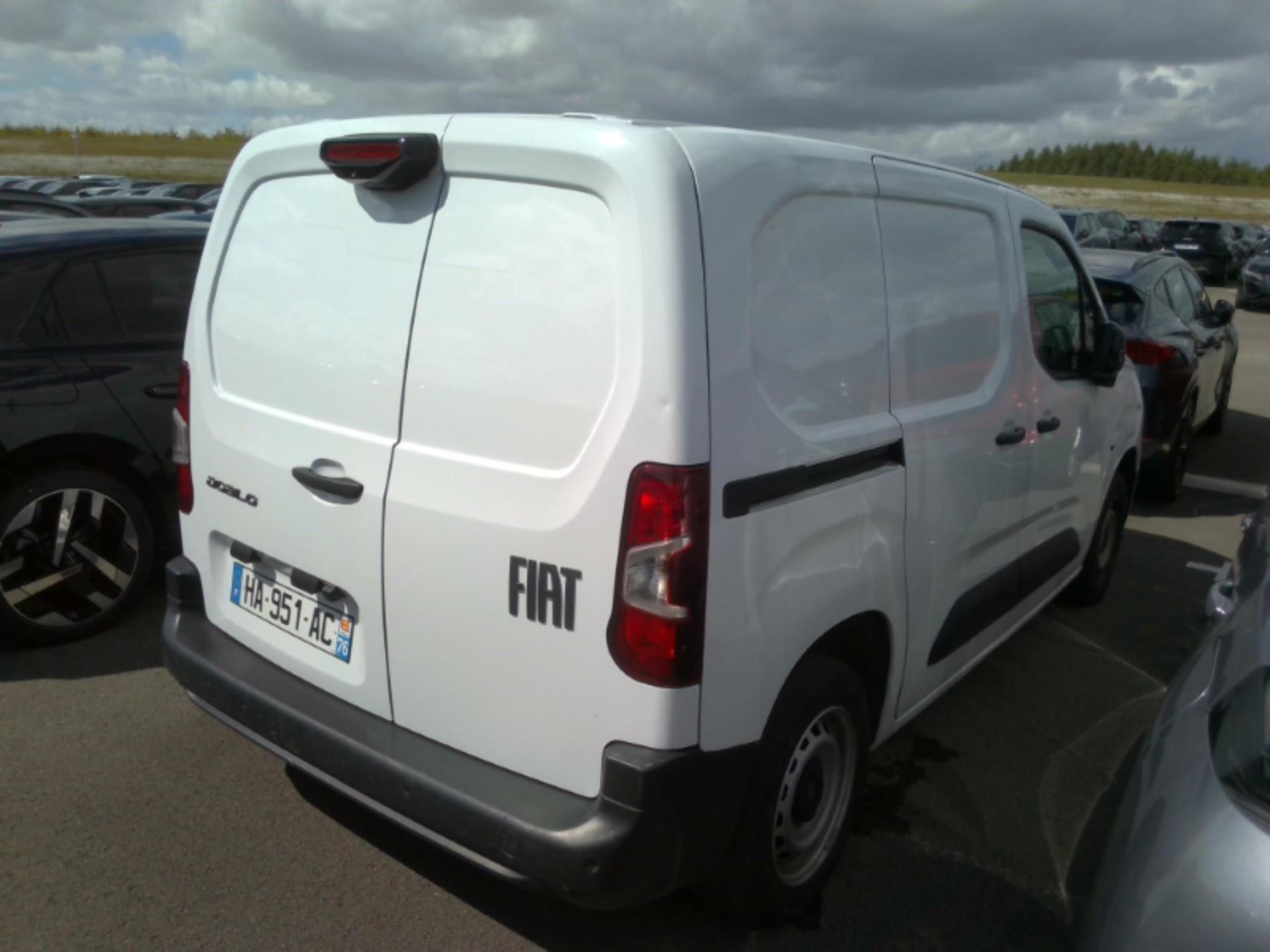 FIAT DOBLO FOURGON TAILLE M 650 KG BLUEHDI 100 S&S BVM6 2024