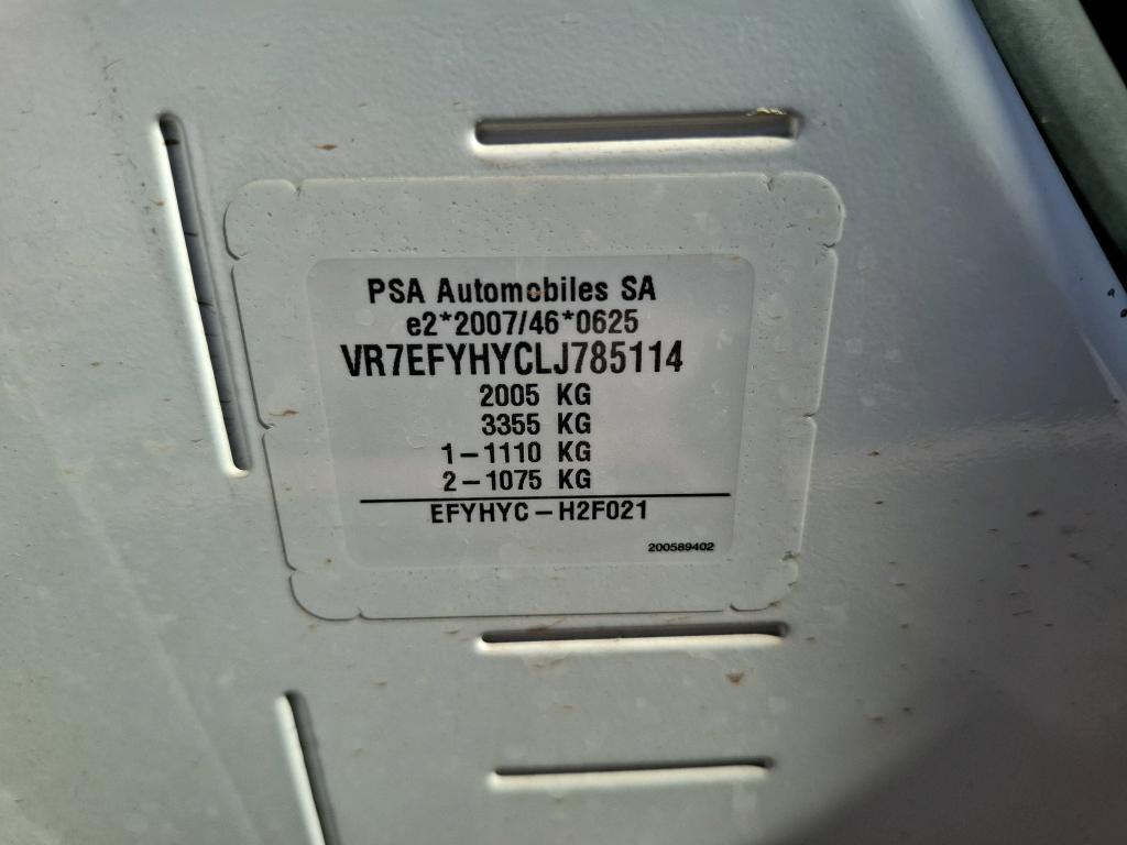 Citroen BERLINGO VAN M 650 BLUEHDI 100 S&S BVM5 CLUB 2020