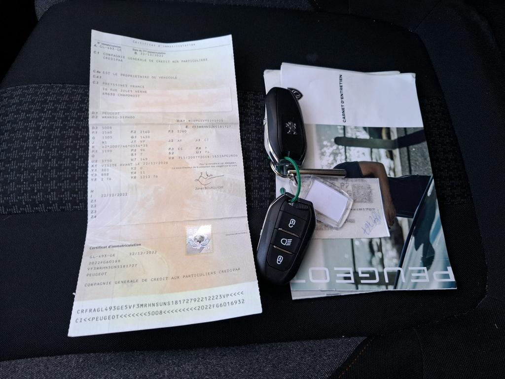 Peugeot 5008 PureTech 130ch S&S EAT8 Active Pack 2022