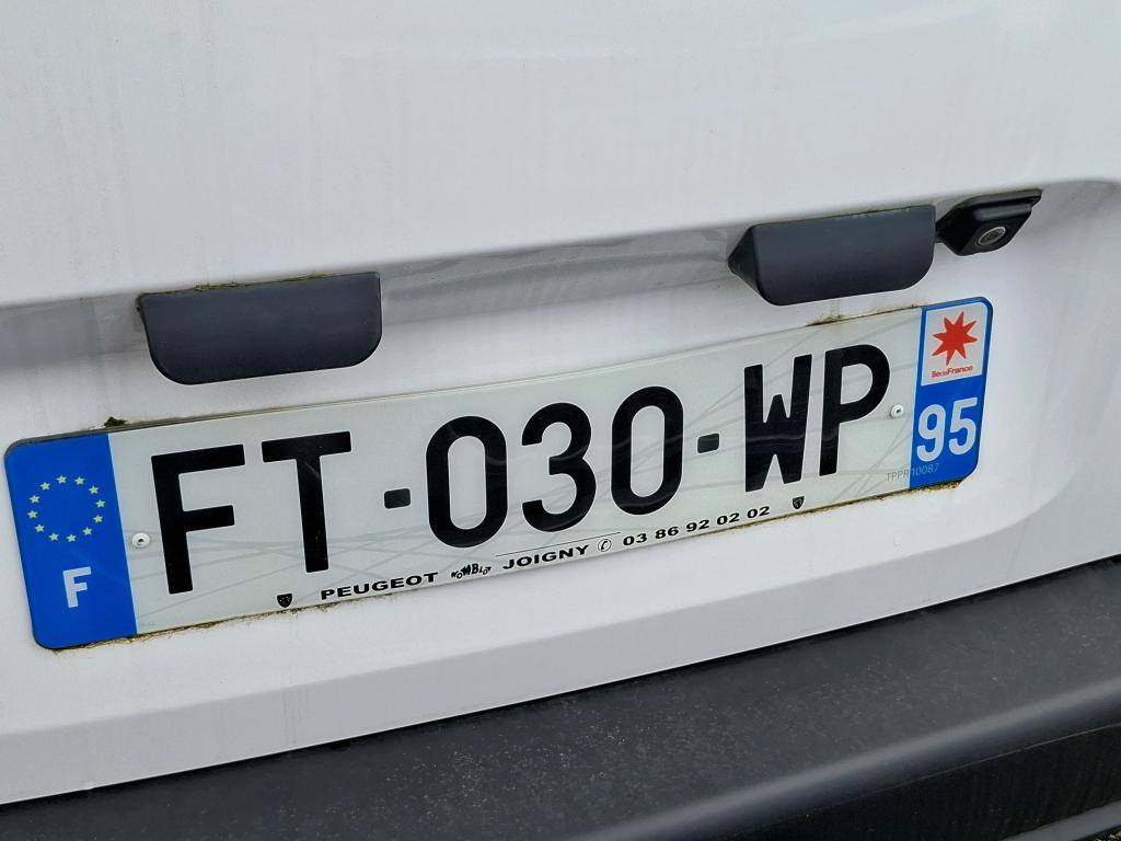 Peugeot PARTNER FOURGON STANDARD 650 KG BLUEHDI 100 S&S BVM5 PREMIUM 2020