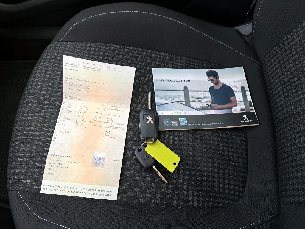 Peugeot 308 AFFAIRE BLUEHDI 100 S&S BVM6 PREMIUM PACK 2020
