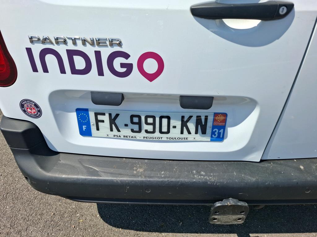 Peugeot PARTNER FOURGON LONG 950 KG BLUEHDI 100 S&S BVM5 PREMIUM 2019