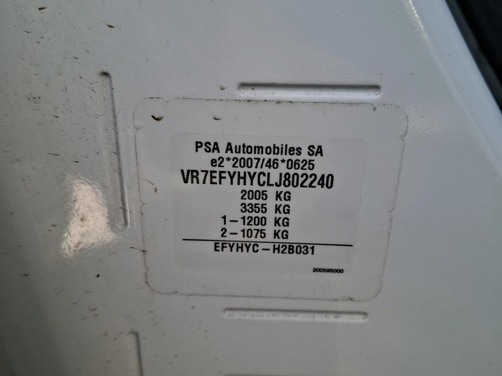 Citroen BERLINGO VAN M 650 BLUEHDI 100 S&S BVM5 CLUB 2020