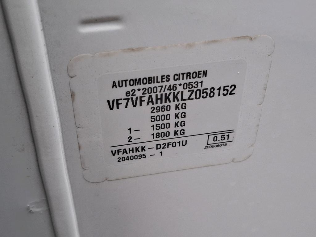 Citroen JUMPY CAB APPROFONDIE XL BLUEHDI 120 BVM6 DRIVER 340 NM 2020