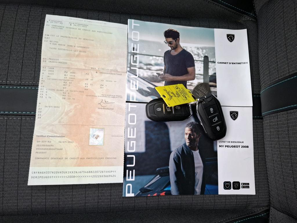 Peugeot 2008 Electrique 136 ch Allure 2022