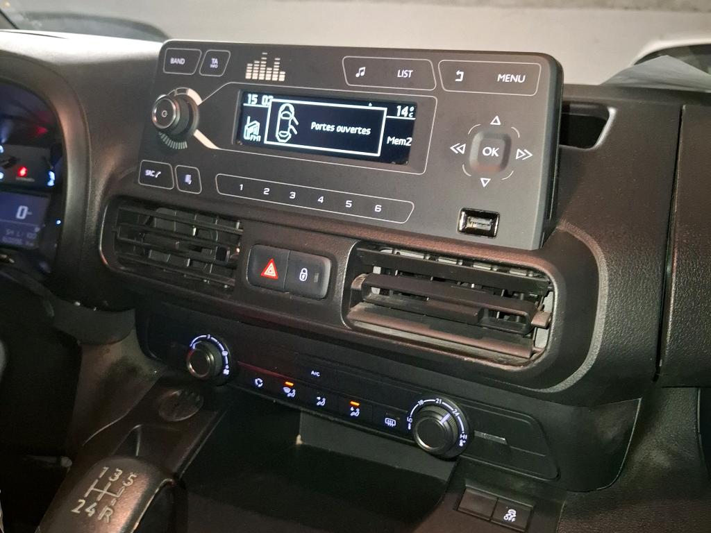 Citroen BERLINGO VAN M 650 BLUEHDI 75 S&S BVM5 CLUB 2019