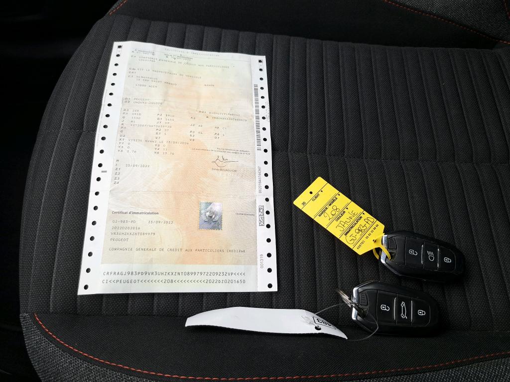 Peugeot 208 Electrique 50 kWh 136ch Active 2022