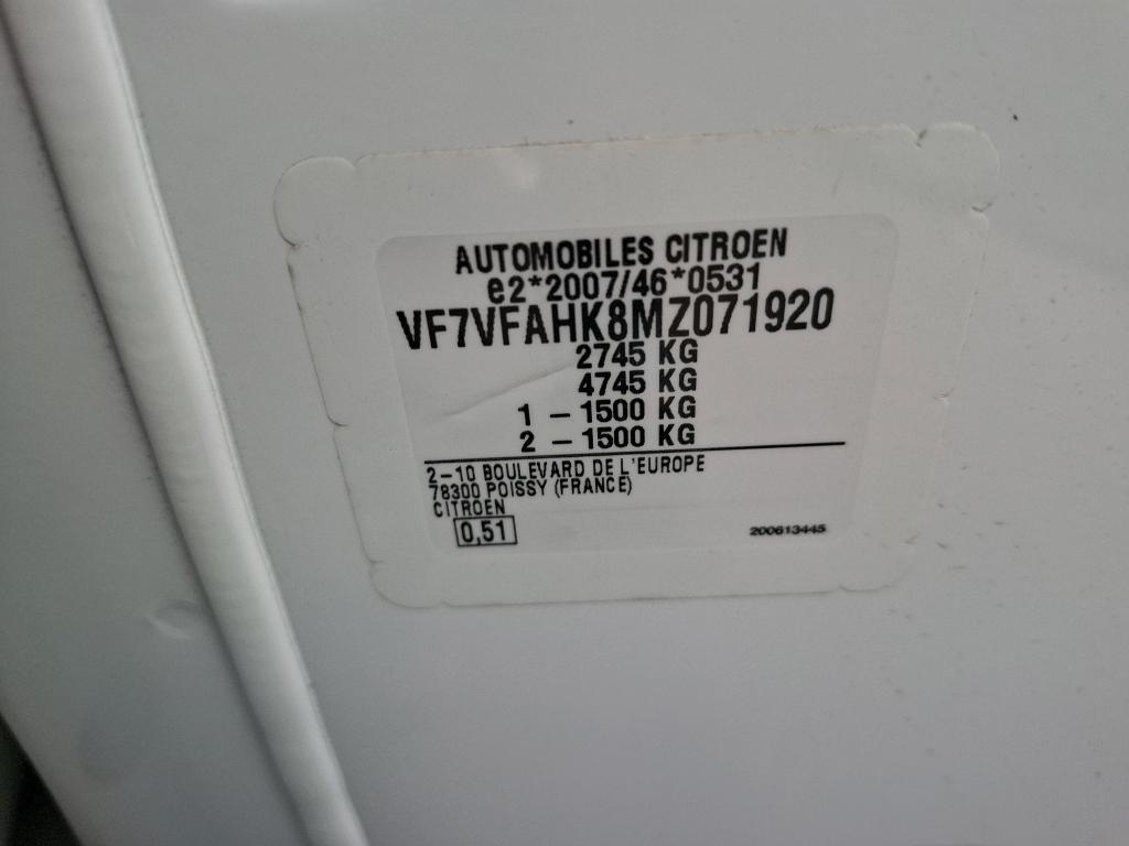 Citroen JUMPY FGN M BLUEHDI 120 S&S EAT8 DRIVER 2021